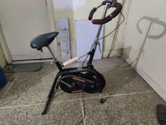 Exercise bike for home gym and cardio.