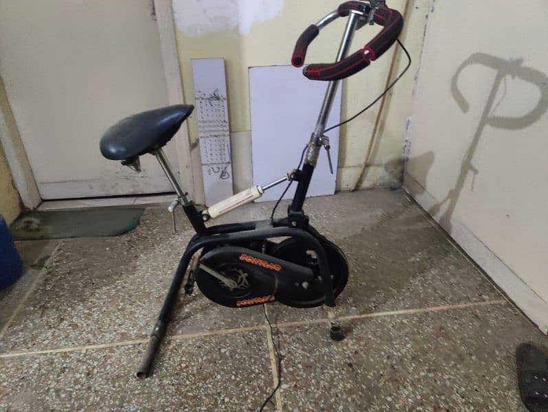 Exercise bike for home gym and cardio. 0