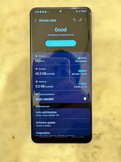 Samsung s20ultra 3 months sim working 12/128 with box