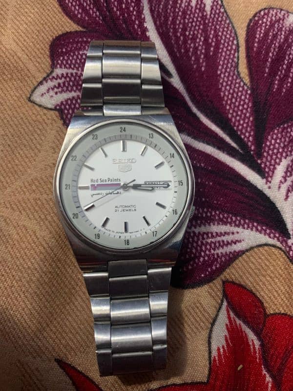 SEIKO  5 AUTOMATIC watch  21 Jewels made in Japan 0