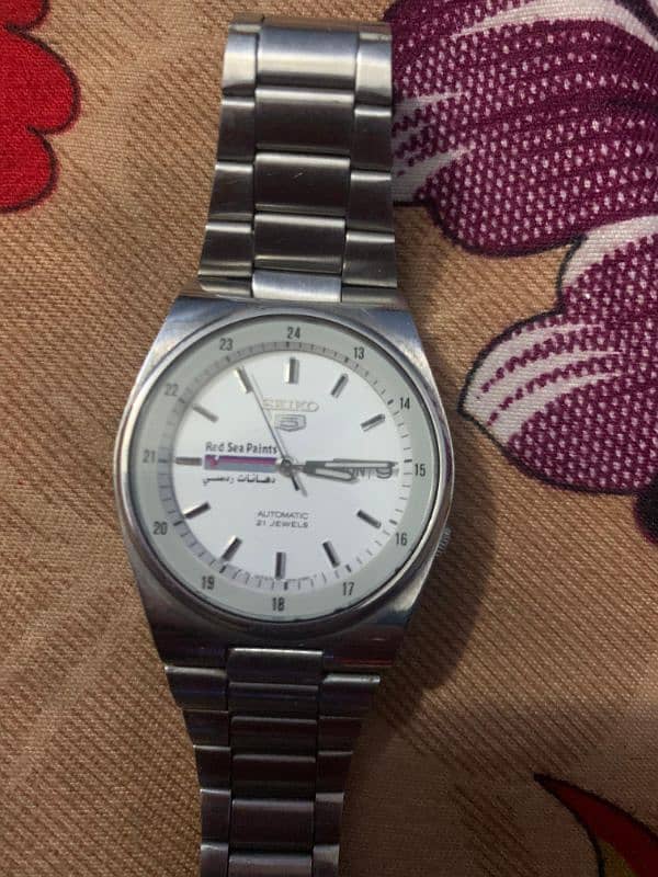 SEIKO  5 AUTOMATIC watch  21 Jewels made in Japan 2