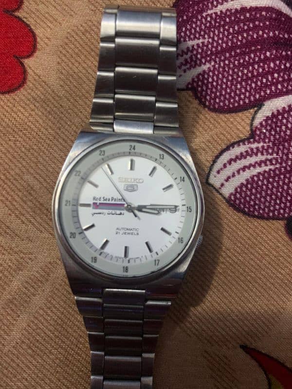 SEIKO  5 AUTOMATIC watch  21 Jewels made in Japan 3