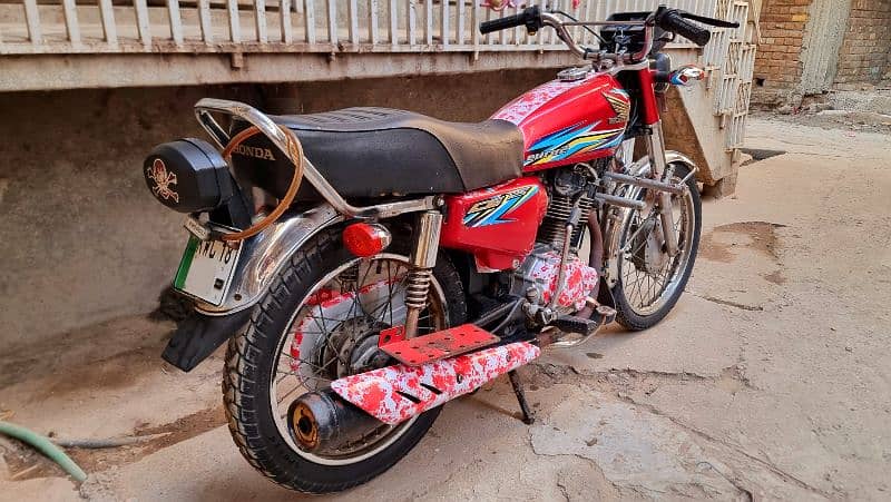 Honda 125 Model 2018 Punjab Registered 4