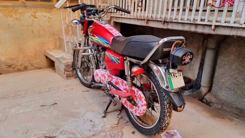 Honda 125 Model 2018 Punjab Registered 5