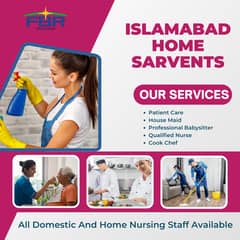 House maids , Maids , Baby Sitter , Chef , Cook , Patient Care ,Nurse