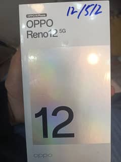 *Reno* 12 5g 12/512gb