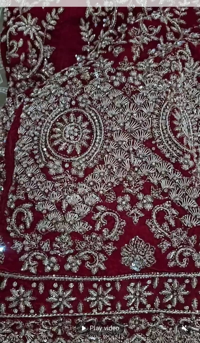 *Bridal lehnga /// Barat Lehnga /// Wedding Dress /// Formal Lehnga//* 8