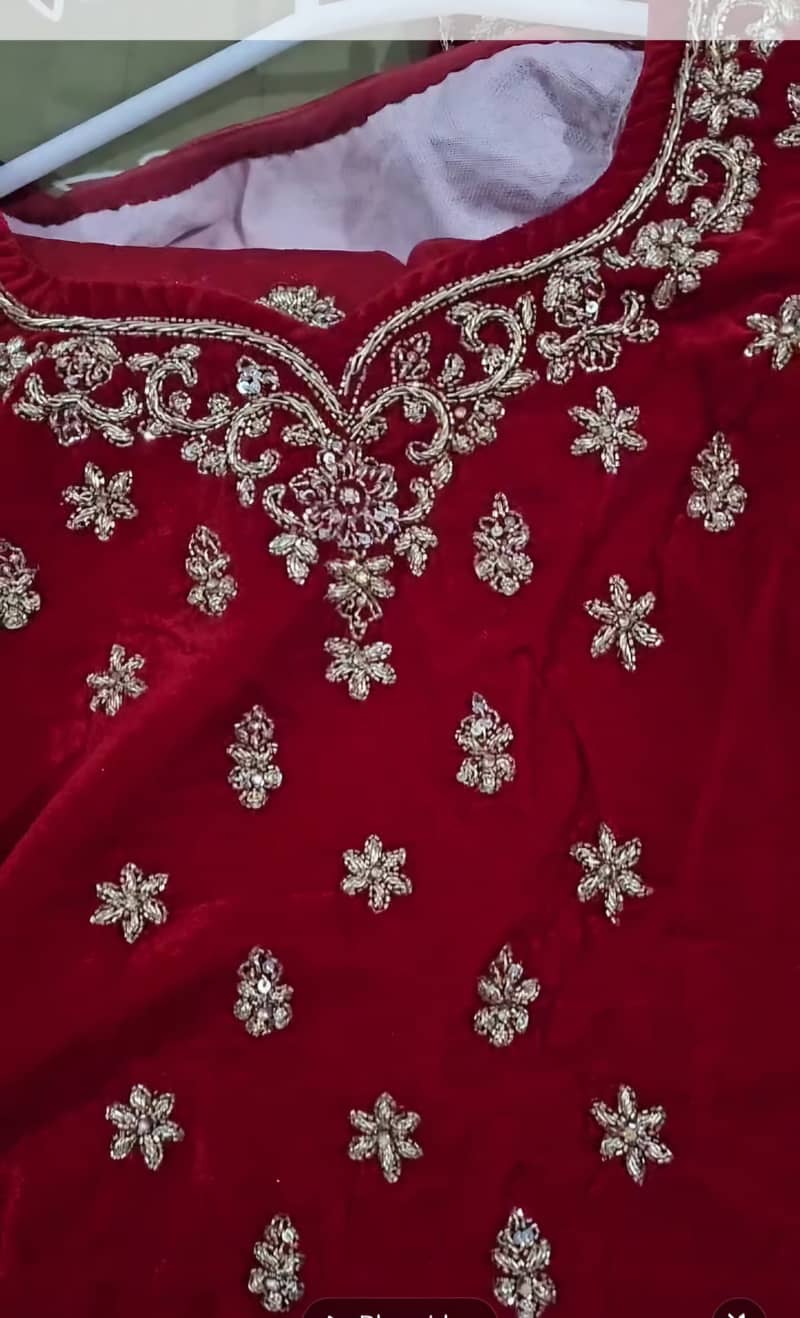 *Bridal lehnga /// Barat Lehnga /// Wedding Dress /// Formal Lehnga//* 16