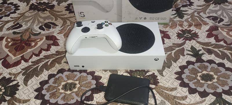 XBOX SERIS S 512GB SSD 1TB EXTRA HHD 6