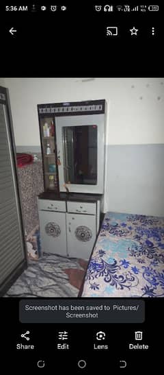 iron dressing table