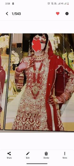 bridal lehenga and zrkon jewelry