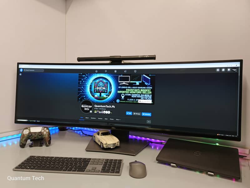 49inch IPS 5K 85Hz Dell U4919DW Borderless UltraWide Curved Monitor 1