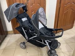 Baby pram / Baby stroller / Kids Pram / Kids walker / Double seat pram