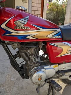 Honda Cg 125 10/09 Condition 100% Okay