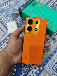 Infinix note 30 16/256gb with complete box official pta approved