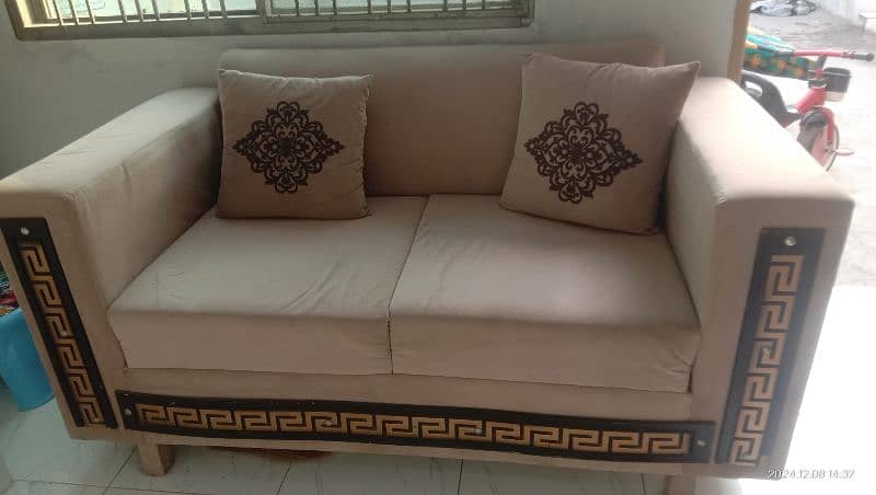 6 seater sofa set/ poshish sofa / wooden Sofa / velvet poshish sofa / 1