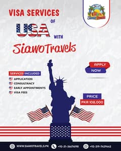 USA Visit Visa Services in Rs. 108,000