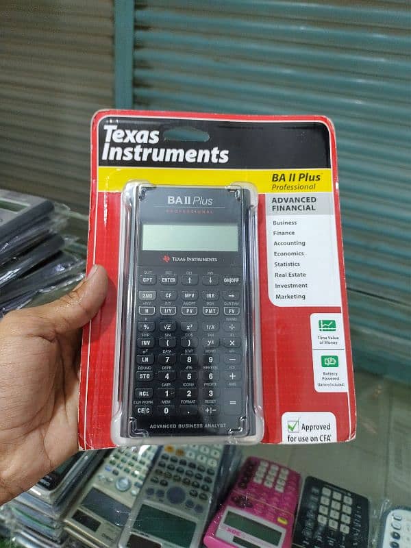 BA2 PLUS PROFESSIONAL FINANCIAL CALCULATOR TEXAS INSTRUMENTS 0