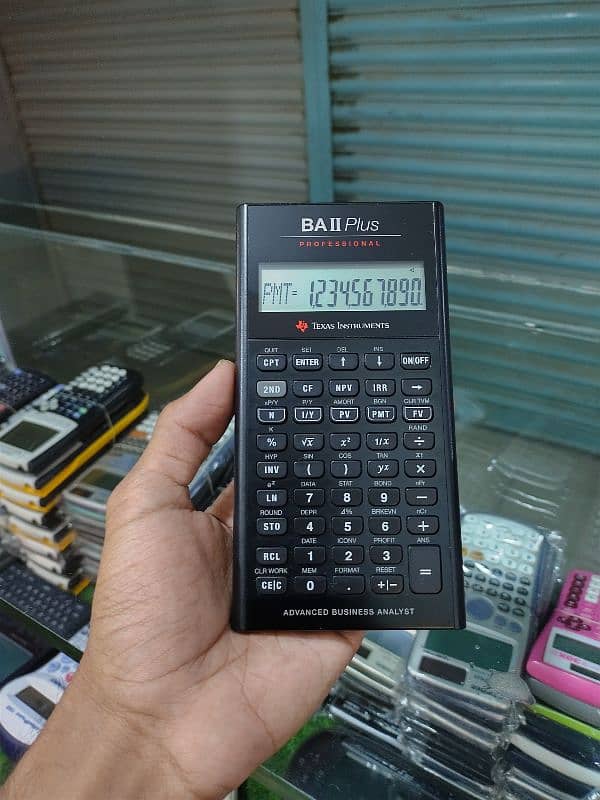 BA2 PLUS PROFESSIONAL FINANCIAL CALCULATOR TEXAS INSTRUMENTS 4