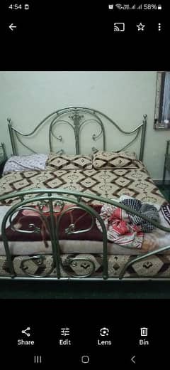 Double bed king size iron for sale