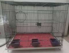 Cage Available in Good Condition 24" X 18" X 16" (Guage 10-16)