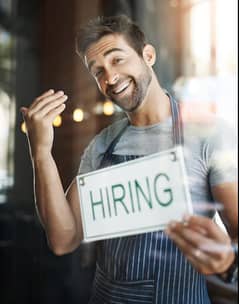 Need Male Staff For Cart Resturant