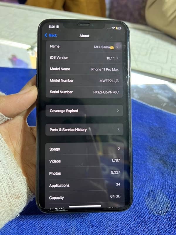 IPhone 11 Pro Max (NoN PTA) 1