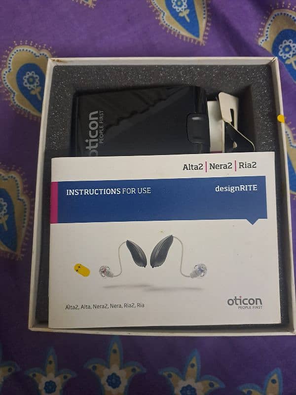 Hearing Oticon nera 2 design rite 2