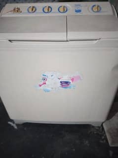 Haier washing machine and dryer