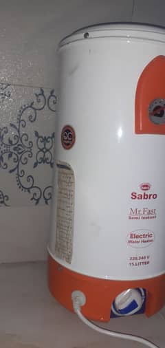 Sabro electric geyser 15 L