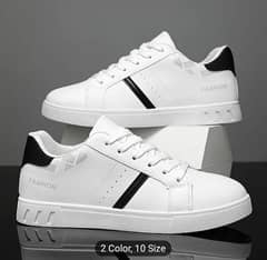 "Men's Leather Casual Sneakers | Trendy, Comfortable & Free Delivery"