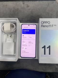 Oppo Reno 11f Complete box  8/256 10 by 10