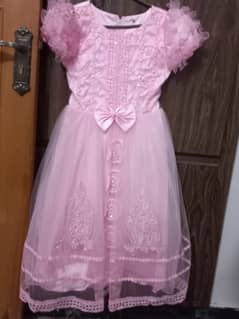 Pink frock 13-14 year old - slightly used