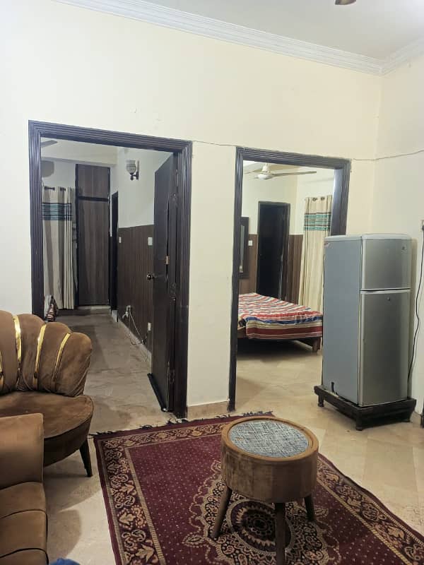 FLAT E11 1 Multi Garden Furnished 2bed Tv L For Rent 2