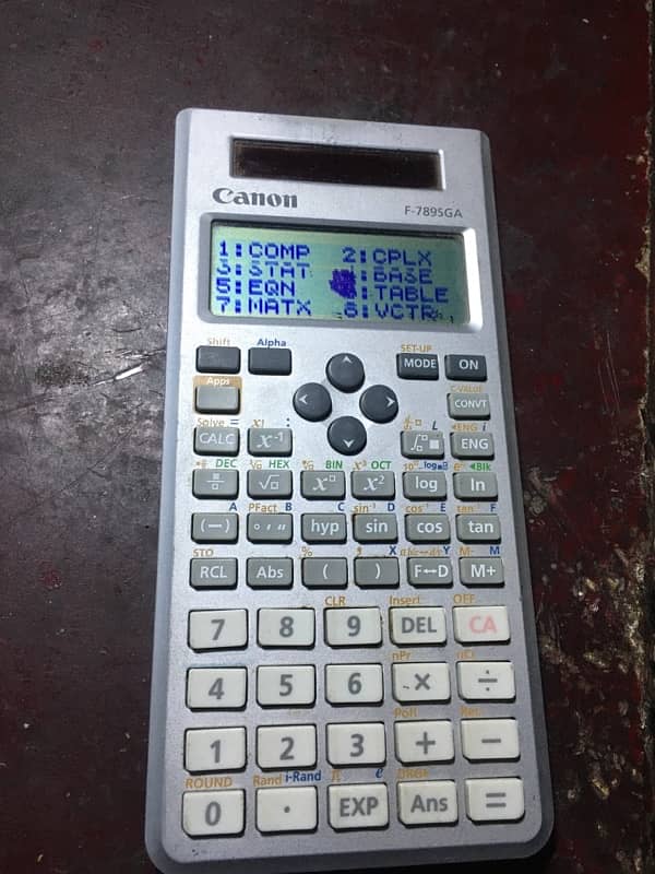 Scientific Used Calculators Genuine Canon casio 1