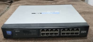 Cisco SR216 16-Port 10/100 Rack-Mountable Switch