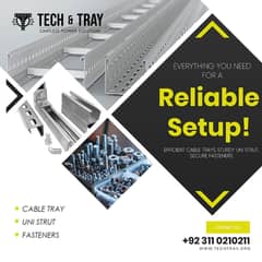 Cable Tray | Perforated, Ladder, Duct | Unistruts | Fasteners