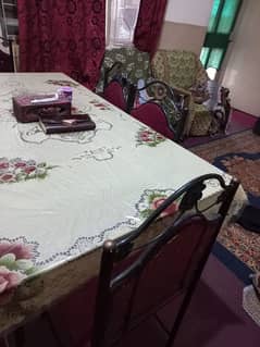 6 seater dining table for sale