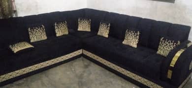 Lshape sofa only  6month use everything is fine.  bilkul new he hai ,