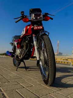 honda 125  karachi number