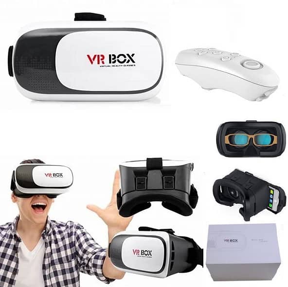 Vr Box – 3d Virtual Reality Box Adjustable Head Strap 3d Vr Headset 1