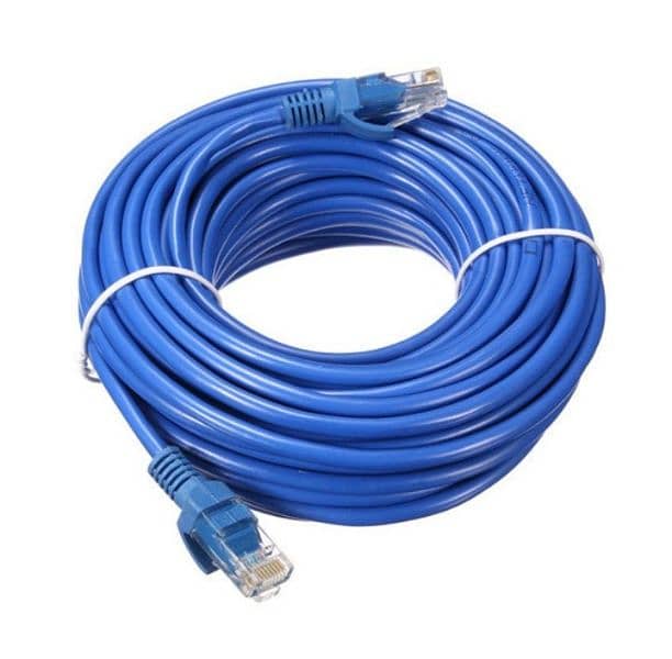 Cat 6 Cable High Fast Ethernet Cable Internet Wire Blue 1M, 3M, 5M 3