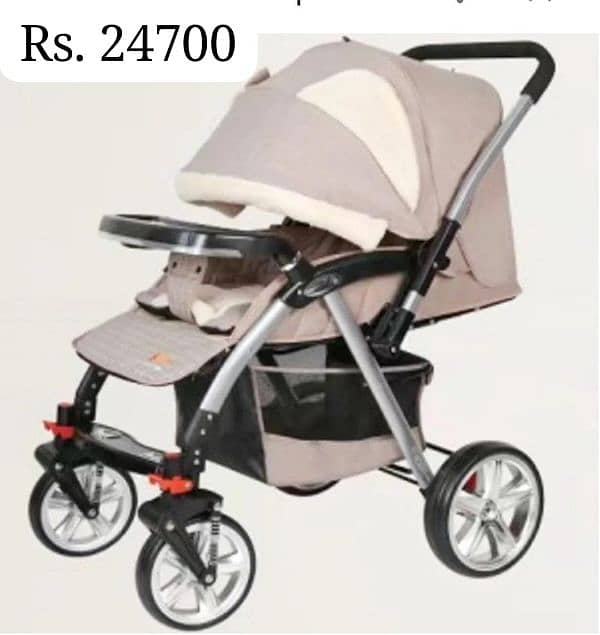 Twin's Stroller Baby Prams | 0337 0337 555 | Baby Walkers 3 in 1 LED 6