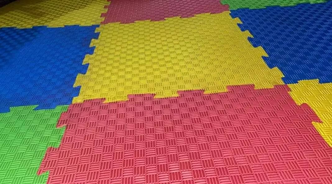 Open Gym|Tennis Ball Flooring|E. P. D. M Flooring|Kids Play Area 17