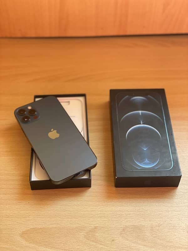 IPHONE 12 PRO | PTA APPROVED | 128 GB - With Box 0