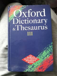 OXFORD DICTIONARY & THESAURUS III