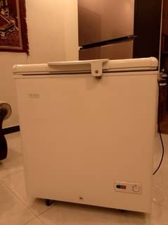 Haier Inverter HDF-245INV 2 in 1 single Door full Deep Freezer White