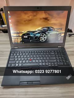 Lenovo p50 workstation i7 6th HQ processor 8000mah battery for sale