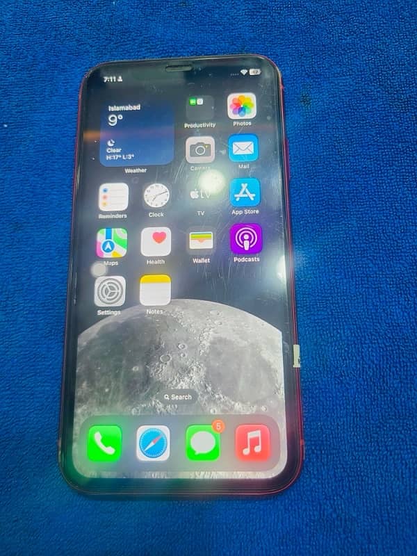 iPhone XR 10/10 64gp water pack zong sim work 2