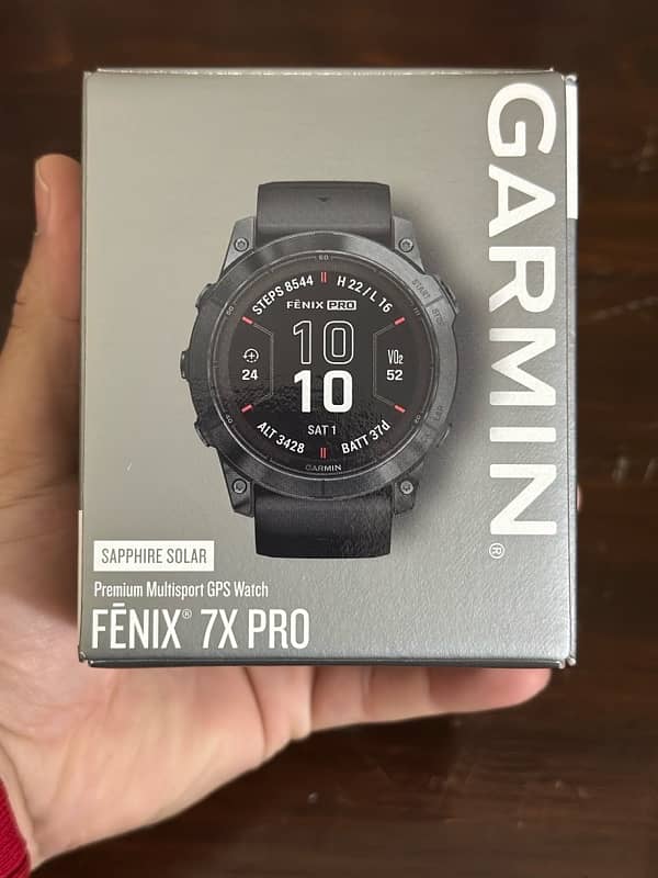 Garmin Fenix 7X Pro Sapphire Solar 0